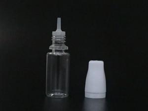 E Liquid Bottle, 10ml Squeeze PET Bottle, Item TBLDES-30 E cigarette Accessory
