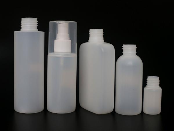 14 Pack Bottle-Opaque, Cap-Black HDPE Plastic Pump Bottles with Plastic Yorker Caps – 17oz 500ml 